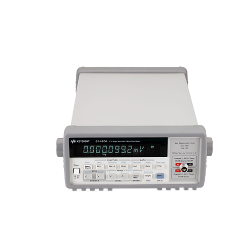 34420A Keysight 是德 七位半數字納伏表/微歐表-美佳特科技