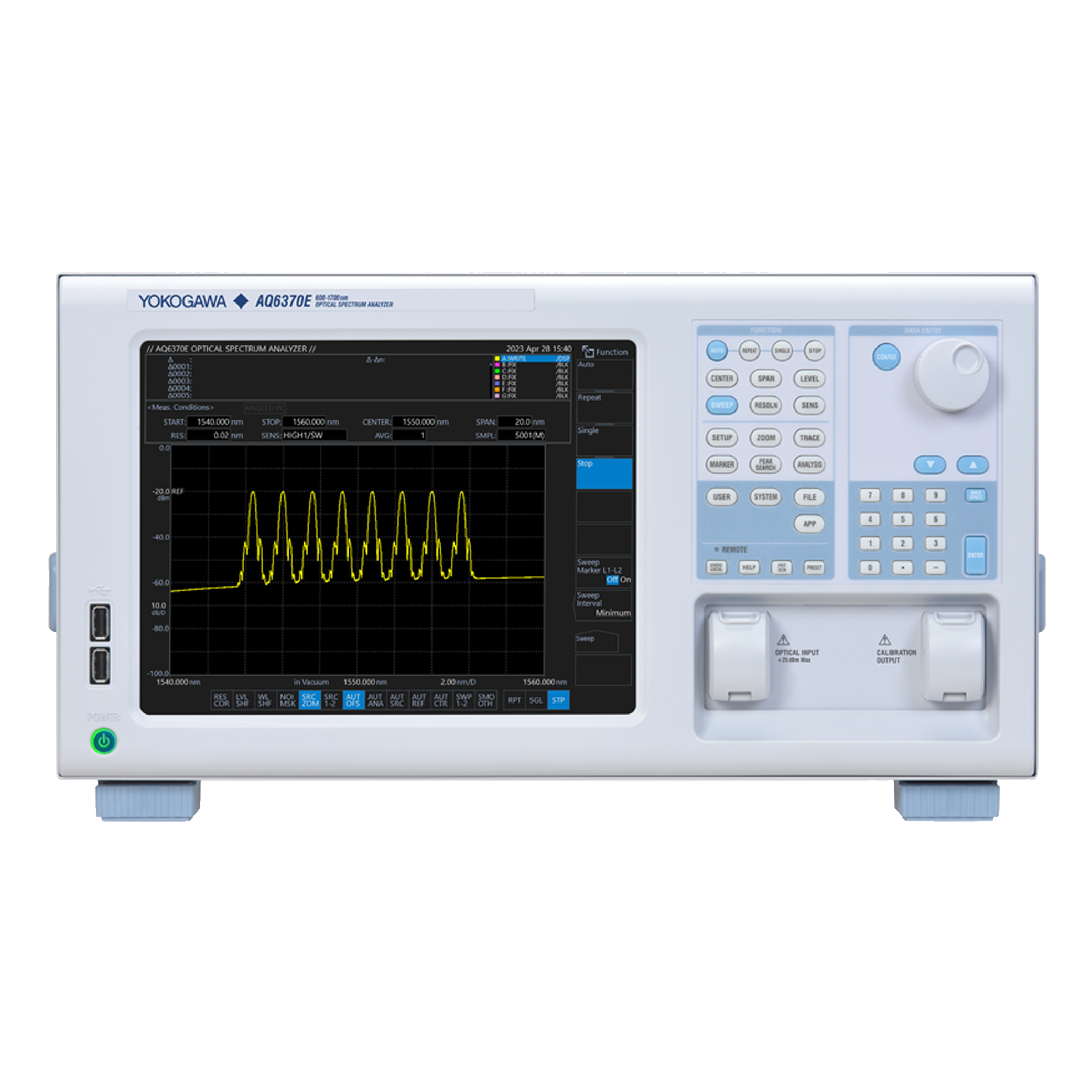 AQ6370 YOKOGAWA 橫河 光譜分析儀  -美佳特科技